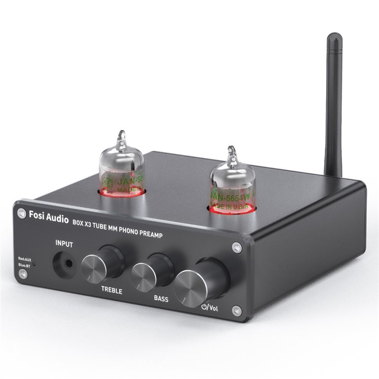 Fosi Audio BOX X3 真空管プリアンプ Bluetooth 5.0 Amazon.com