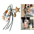 thumbnail image 2 of lanema Alloy and Rope Star Tassels Accessory Backpack Charm Festival Party Decoration Key Ornament for Bags and Event, 2 of 13