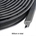 thumbnail image 2 of V Shaped Door Frame Weather Stripping - 8 Meters Door Seal Strip for Soundproofing, 2 of 5