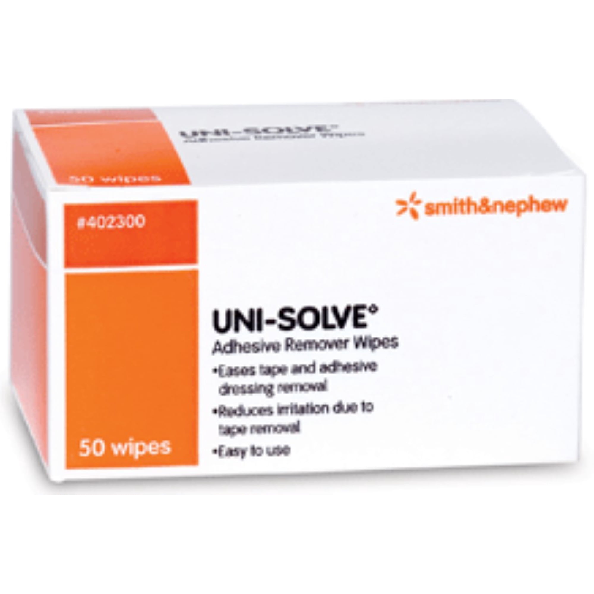 Uni-Solve Adhesive Remover Wipes [402300] 50 ct - (Pack of 2)