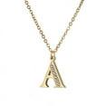 thumbnail image 1 of Características del collar de estilo europeo y estadounidense de joyería de letras de moda prominente tridimensional collar de pareja universal para hombres y mujeres, 1 of 1