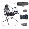 thumbnail image 2 of Silla Plegable Para Campamento, Silla Reclinable Portátil De Aleación De Aluminio Para Acampar, Silla Plegable Para Acampar Al Aire Libre Para Adultos Y Niños Sweethay OD014338-03, 2 of 3