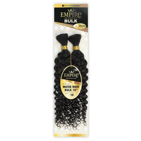 Sensationnel Human Hair Braids Empire Water Wave Bulk 18 (1)