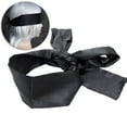 thumbnail image 3 of Shisuyan Satin Blindfold Comfortable Eye Mask Band Blinder for Home Travel Costume Props (Black), 3 of 8