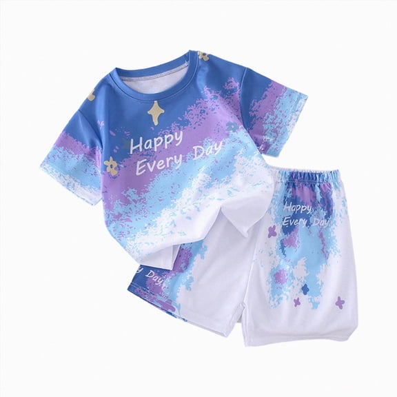 CAICJ98 Toddler Baby Boy Summer Clothes Retro Camo Hunting Shirts T-Shirt Camouflage Shorts Set 6 12 18 24 Months 2T 3T 4T Baby Outfits Boy (Blue,9-10 Years)
