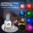thumbnail image 2 of Astronaut Galaxy Star Projector Night Light, Space Man Lander Astronaut Buddy Starry Nebula Ceiling Projector Sky LED Starlight Lamp, 2 of 7