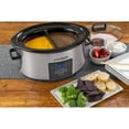 thumbnail image 5 of Crockpot Programmable Choose-a-Crock Slow Cooker, Stainless Steel, 5 of 7