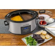 Crockpot Programmable Choose-a-Crock Slow Cooker, Stainless Steel