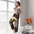 thumbnail image 5 of Rateoe Vintage Pattern Bald Eagle Pattern Women’s Ultra-Soft Comfy Pajama Lounge Pants Sleepwear,Comfortable Lounge Wear,lightweight Pajamas, Casual Home Wear-Large, 5 of 6