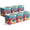 Rainbow Swirl, variant on Sorbus 11" Collapsible Fabric Storage Cubes, 6-Pack Bins with Handle, Multi Ombre