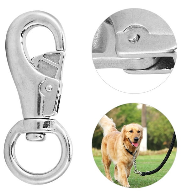 Lishi 304 Stainless Steel Swivel Snap Hook for Dog Leashes - 99mm 