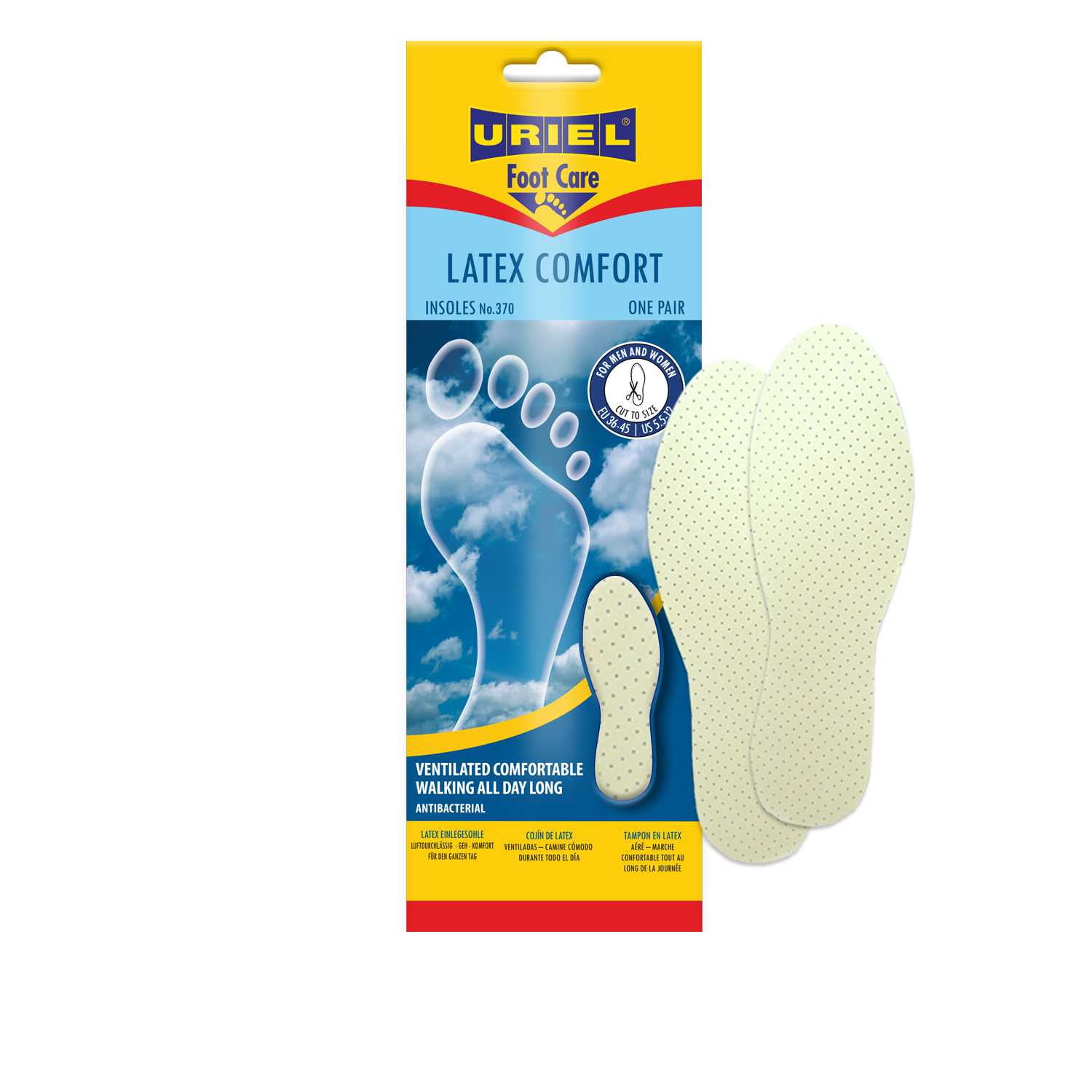 Uriel Cushioning and Impact Absorbing Insoles