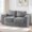 Grey, variant on GOODONE Bean Bag Chair,Bean Bag Sofa with Pillows and Armrests,Floor Sofa,Reading Chair,High Elastic Lazy Sofa,Suitable for Bedroom and Living Room,No Assembly Required,Single,Pink