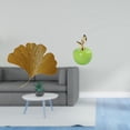thumbnail image 2 of Esculturas de ginkgo, estatuas de pared de hierro forjado, figuras de cerámica, artesanías de frutas artificiales, diseño único, adecuadas para decora, 2 of 8