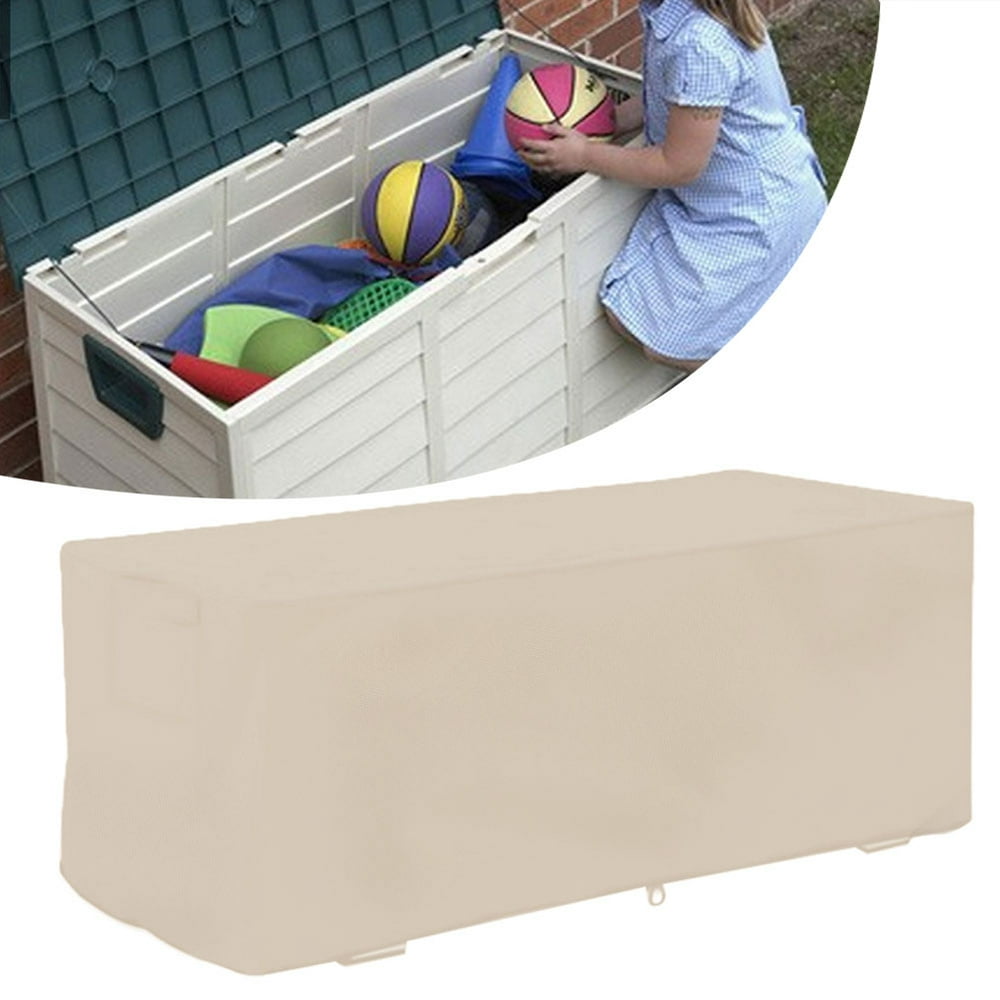 FAGINEY Waterproof Sturdy Covers Outdoor Deck Box Protective Cover