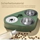 thumbnail image 5 of Cuenco para perros y gatos, color verde, 5 of 6