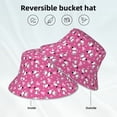 thumbnail image 2 of Bingfone Love Dog Bucket Hat for Men Women,Packable Reversible Printed Sun Hats,Fisherman Outdoor Travel Hiking Beach Caps, 2 of 7