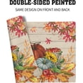 thumbnail image 4 of Fall Placemats Set of 4 12x18 Inch Autumn Pumpkin Maple Leaf Sunflower Thanksgiving Print Table Mats Farmhouse Decorative Linen Washable Place Mats for Holiday Party Kitchen Dining Table Decor, 4 of 8