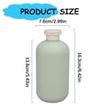 thumbnail image 3 of HandyHome 500ml Refillable Travel Shampoo Bottles, Leak Proof Flip Cap Plastic Travel Shampoo And Conditioner Bottles, Portable Soft Bottle For Shampoo Lotion Conditioner, Travel Home Bathroom Use, 3 of 4