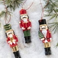 thumbnail image 3 of PENIKOKO Traditional Nutcracker Hanging Nutcracker Ornament Resin 1Pcs, 3 of 8