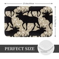 thumbnail image 2 of Non Slip Door Mat, Moose antlers elk vintage Fast Drying Bath Tub Mats, Absorbent Bathroom Rugs Entrance Welcome Mat, Bath MatS for Tub, Floor, Home, Kitchen, Hotel,16x24in, 2 of 7