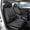 Leather Black(Front Row), variant on coverdream Car Seat Covers, Waterproof Faux Leather Seat Protectors, Comfortable Auto Interior Cushions Fit for Most Cars SUV Trucks - Red（Full Set）