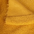 thumbnail image 2 of Namzi Teddy Fleece Fabric,Coarse Knitted Plush Fabric for DIY Craft Sewing Projects,Costume,Home Decoration,39*63 in,Coffee Color, 2 of 3