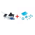 thumbnail image 1 of Magnetite Cat Capsule Toy Animal Raccoon Puppet Car Ornaments Eat Fish Tiger Pattern Figure Movable Model Toys, 1 of 5
