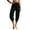 Black, variant on Women Relaxed Fit High Hips Wide Leg Jogger Pants for Elastic Waist Casual Stretchy Trousers