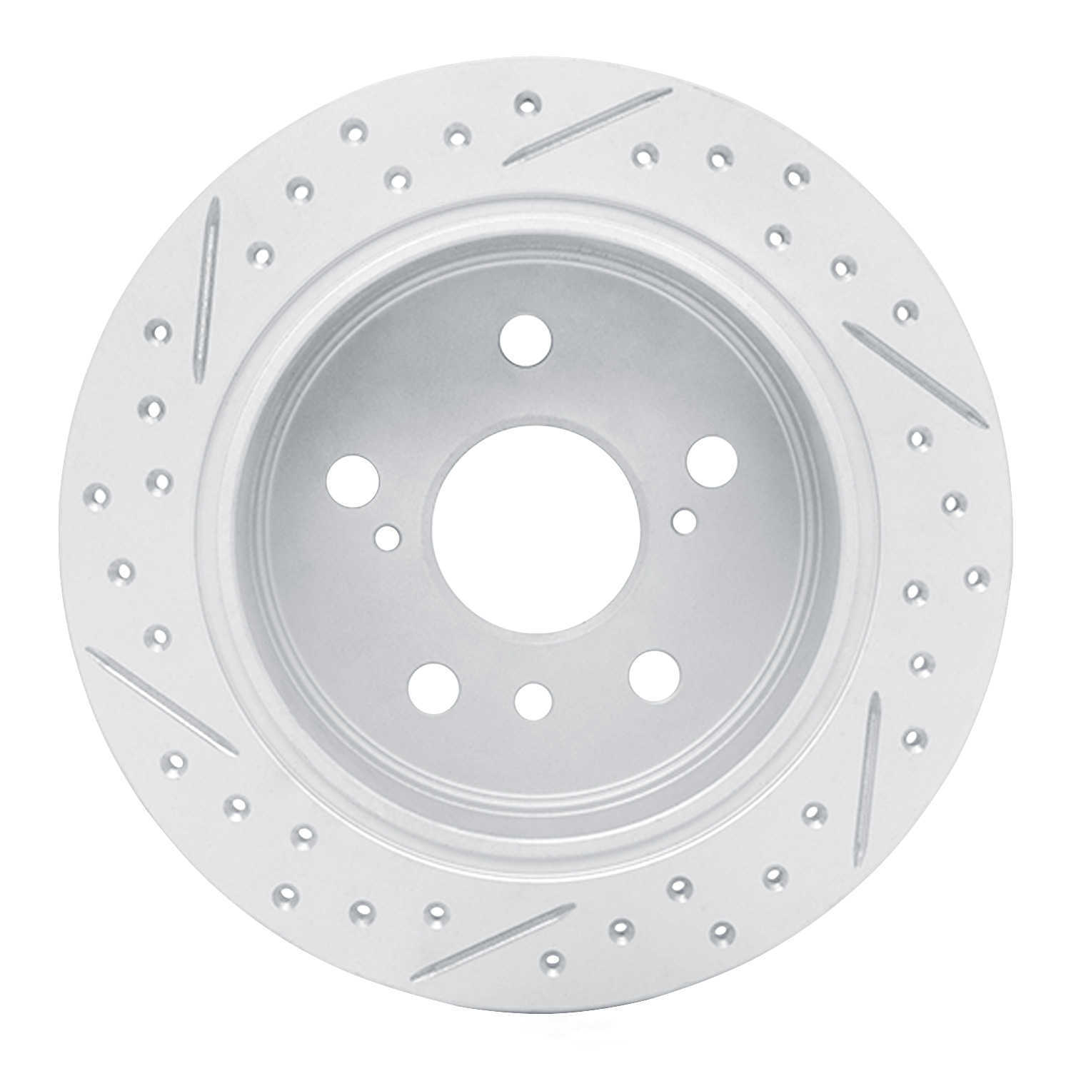 Dynamic Friction Company 830-76076R DFC Geoperformance Rotor - Drilled and Slotted