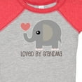 thumbnail image 4 of Inktastic Loved by Grandma Cute Grandchild Boys or Girls Baby Bodysuit, 4 of 5