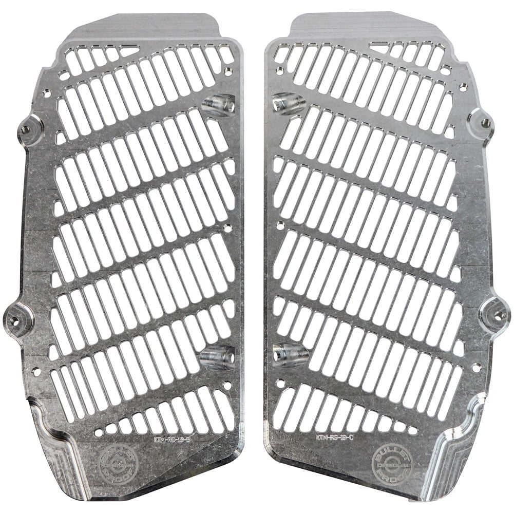 Home Radiator Guard Bullet Proof Designs GEN 2 Radiator Guards Silver - Walmart.com