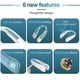 thumbnail image 4 of Mini Neck Fan Portable Bladeless Rechargeable Fan Personal Cooling, 4 of 5