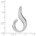 thumbnail image 2 of Pendentif en Or Blanc 14k Omega Slide, 2 of 6
