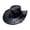 BK1, variant on Theme Cowboy Style Wide Brimmed Sun Hat for Outdoor Leisure Occasion Cowboy Vest for Boys Beach Cowboy Hats for Women Mens Leather Hats Extra Large Hillbilly Hat Boot Jewelry for Womens Cowboy Boots