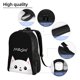 thumbnail image 5 of Balery Cat Meow Mochila - Mochila Estilosa y Duradera para Laptop de 15 Pulgadas con Tela Oxford Impermeable, 5 of 8