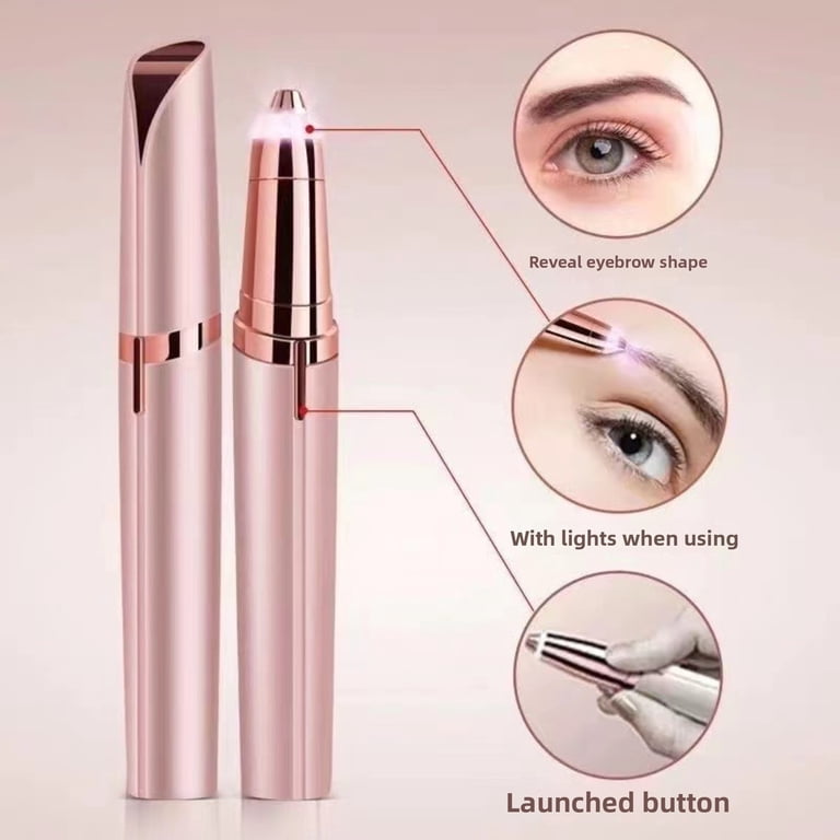 Zxsyw Rechargeable & Automatic Eyebrow Trimmer for Eyebrow (2 Pack