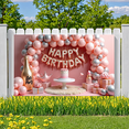 thumbnail image 5 of Balloon Decoration Banner Cake Decoration Party Backdrop Crown Decoration for Birthday Party Kids Celebration Indoor Decoration, 5 of 6