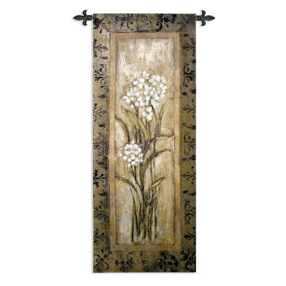 FineArtTapestries 1386-WH Paperwhite I Wall Tapestry