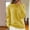 Yellow, variant on DuoJiaJ Women Crewneck Lpng Sleeve Knit Pullover Sweater Top Fall Plus Size Tops Beige L
