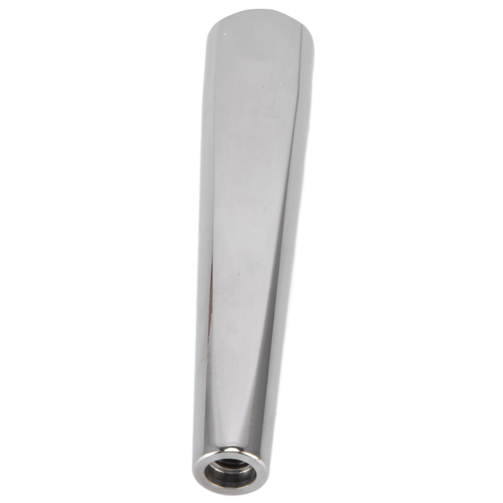 M Buder Draft Beer Tap Handle 304 Stainless Steel Replacement Faucet Handle for Standard US 3/8 Inch Thread Kegerator Tower Dispenser, Silver, 4.39 inches / 11.15 cm