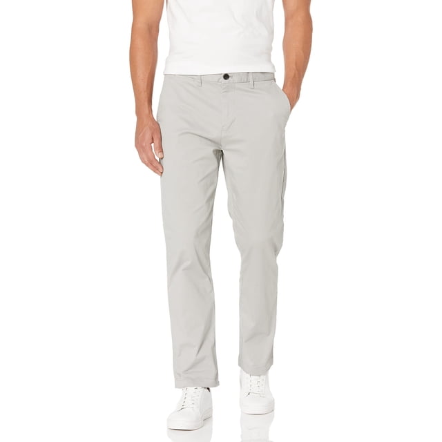 Pantalones casuales Tommy Hilfiger, chinos elásticos, corte personalizado, para hombre
