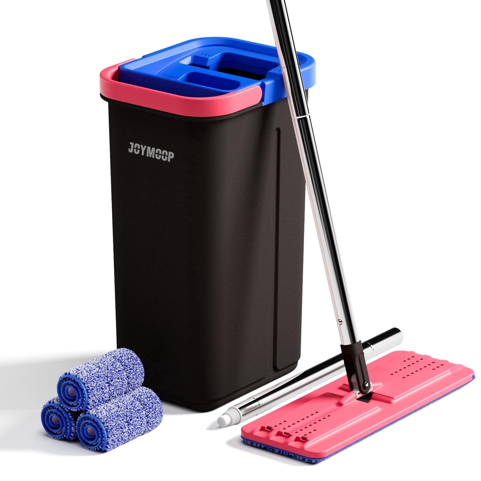 O-Cedar EasyWring Microfiber Spin Mop & Bucket Floor Cleaning