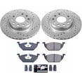 thumbnail image 3 of PowerStop Front Z23 Evolution Sport Carbon-Fiber Ceramic Brake Pad and Drilled & Slotted Rotor Kit Fits: VOLKSWAGEN Select Models K6041, 3 of 10