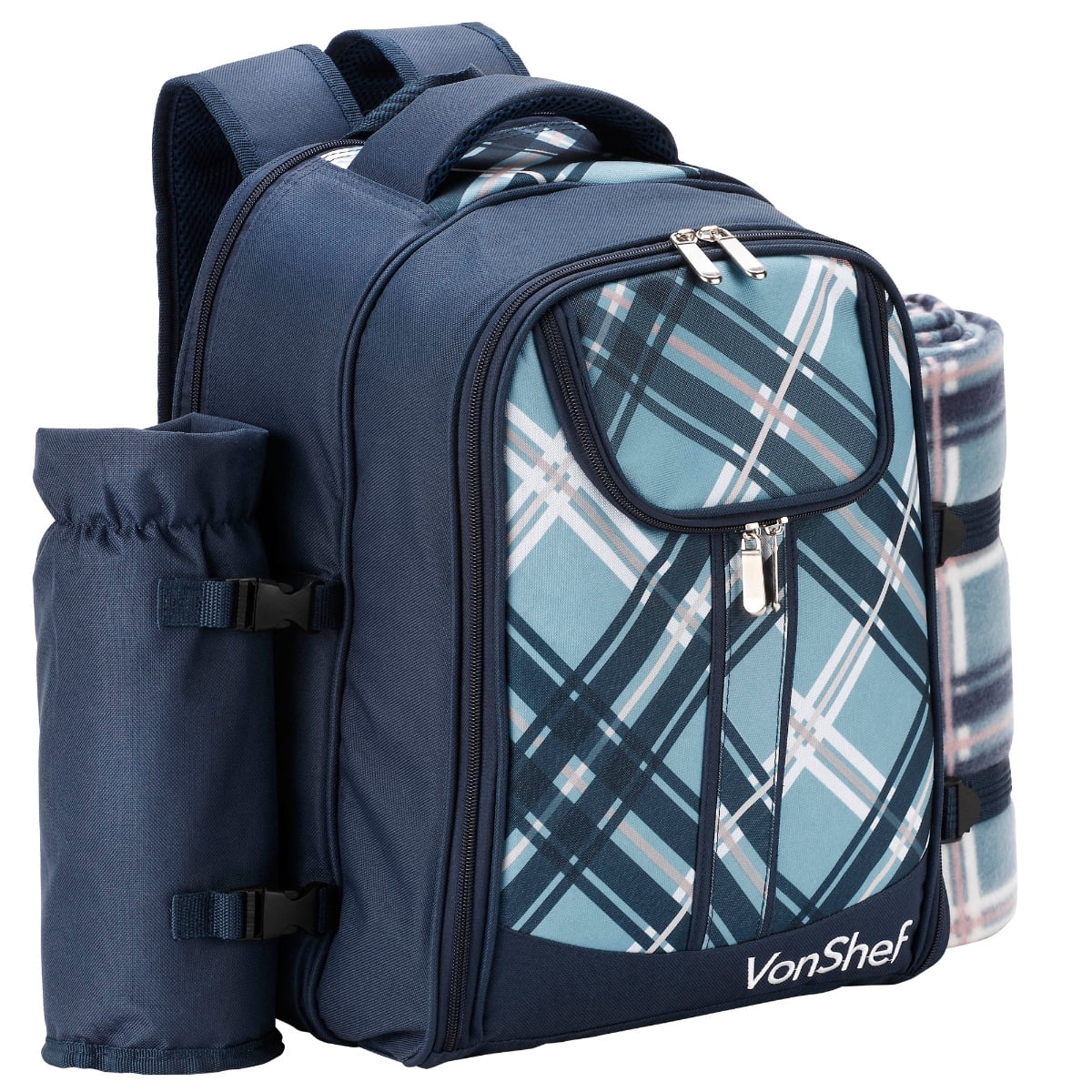 vonshef picnic backpack for 4