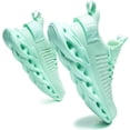 thumbnail image 5 of Fashion Forward Men's Mesh Knit Sports Shoes,  Sports Casual Fashion Sneakers,Ultra - Comfortable with Unique Hollow - Out Sole, Ideal for Casual & Fitness Activities, 5 of 8