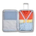 thumbnail image 2 of American Tourister Color Waves Carry On Expandable Luggage Suitcase with Spinner Wheels, Icy Blue, 2 of 9