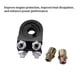 thumbnail image 5 of Riwesomey Adaptador de placa tipo sándwich Termostato Filtro de aceite del motor Pieza de aleación Enfriador compacto sólido Fácil de instalar Tamaño Vehículos, repuestos y accesorios Mis Negro Riwesomey VI018681-01B, 5 of 6