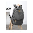 thumbnail image 2 of Travel Backpack Waterproof Backpack Rechargeable Backpack Hiking Outdoor Camping Mountaineering Backpack Men Women,DAMML,Black/Gray, 2 of 12