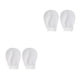 thumbnail image 1 of Bewildely 2 uds guantes de baño guante de baño exfoliante cuerpo fregado Facial multicolor guante toalla piel muerta baño limpieza blanco Blanco 2piezas, 1 of 6